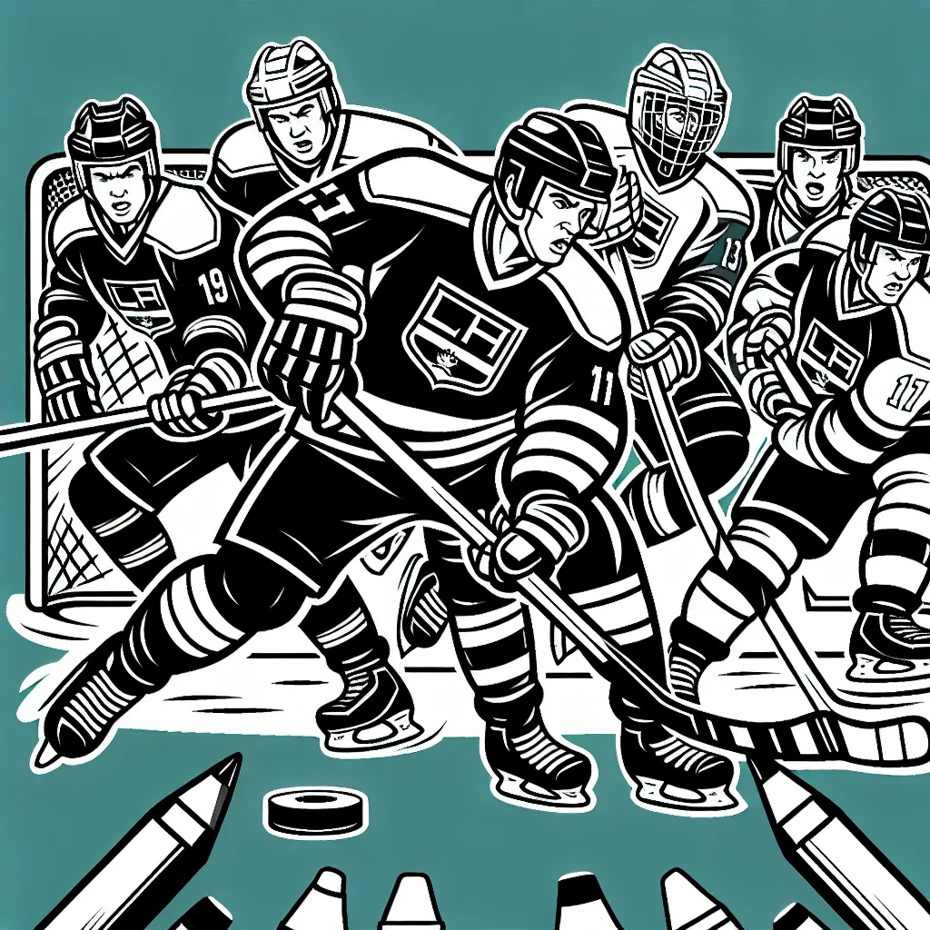 Get Your Game On with Our Hockey Coloring Pages Collection!