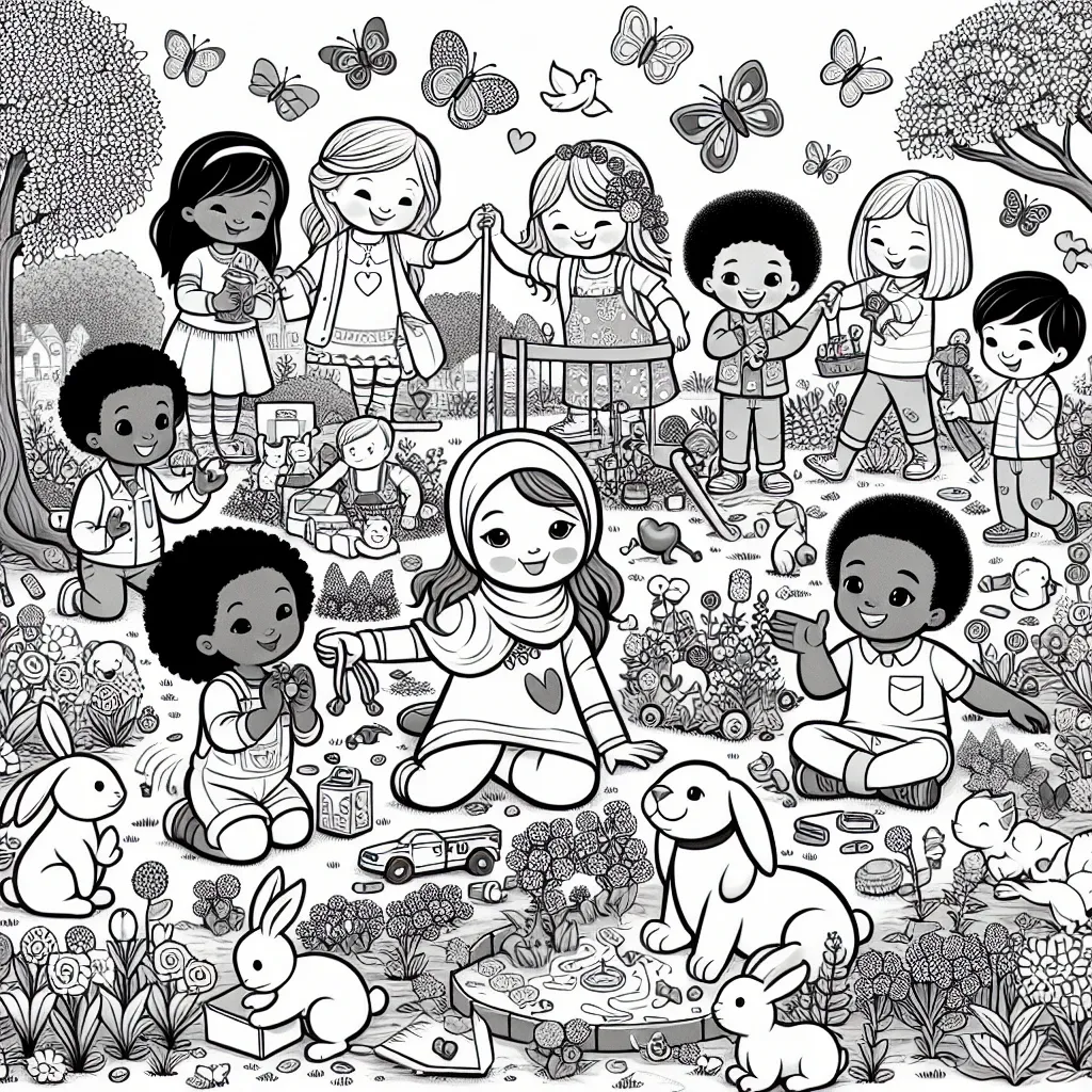 Unlock Creativity and Compassion: Download Your Free Kindness Coloring Page Today!