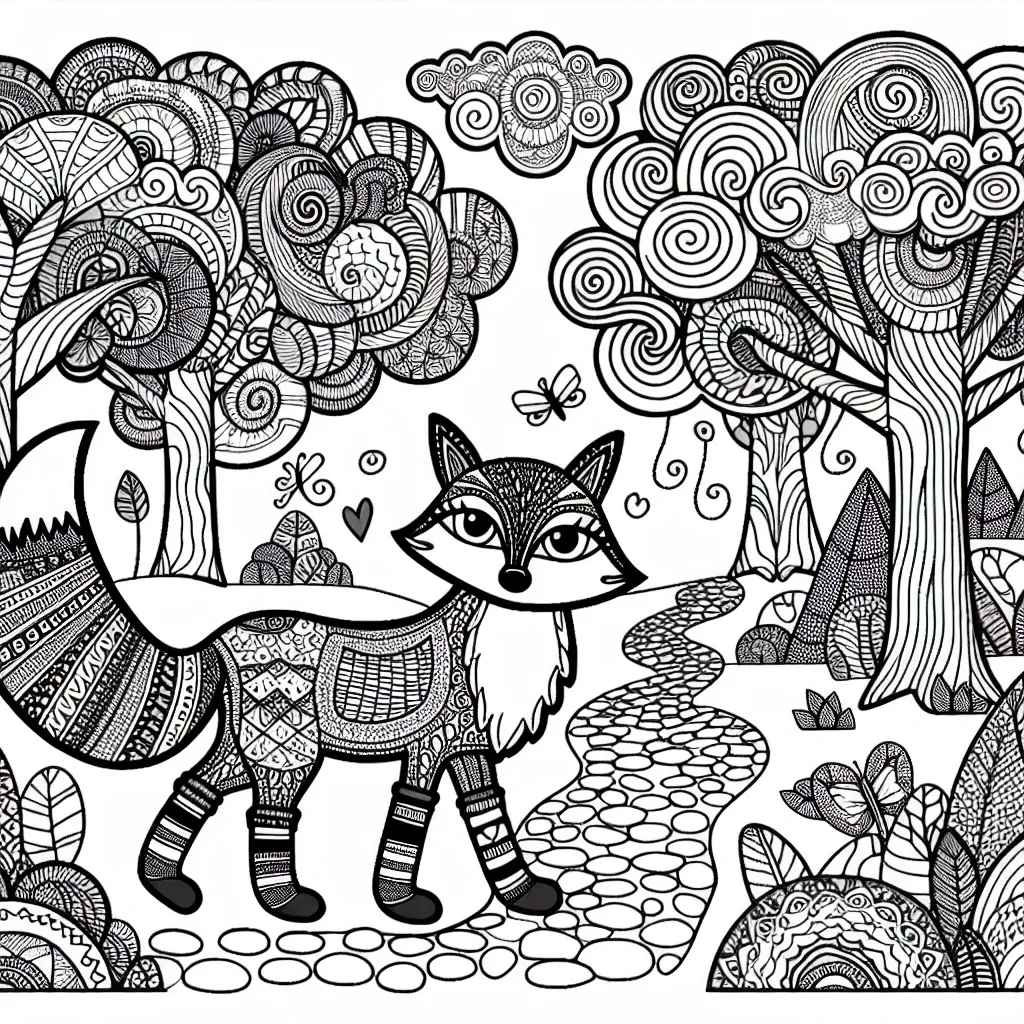 Unlock Creativity with a ‘Fox in Socks Coloring Page’: Fun and Educational Coloring Activities for Kids