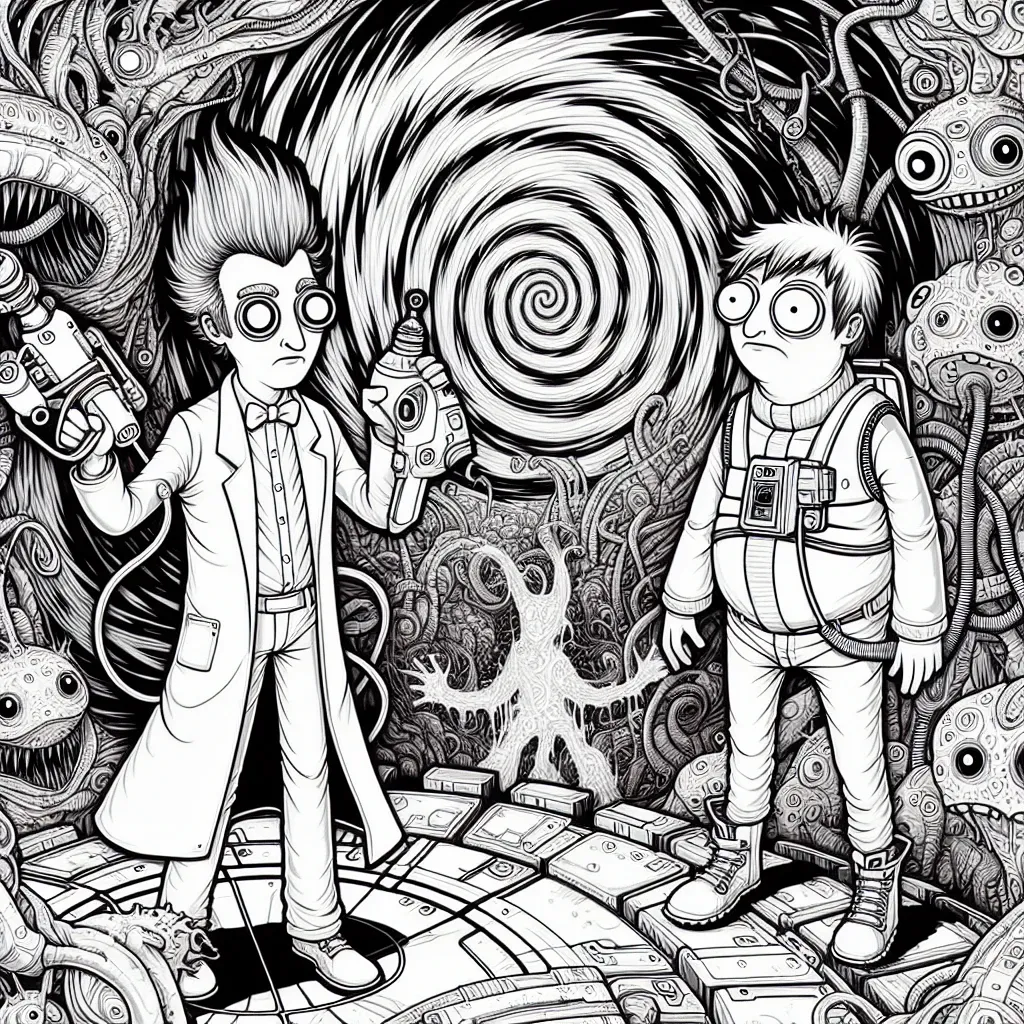 Unleash Your Creativity with a ‘Rick and Morty Coloring Page’ Adventure!